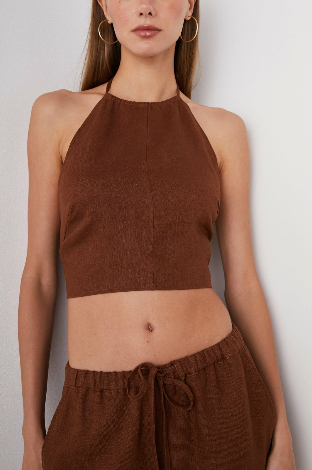 KYRA TOP - CACAO| Rails discount