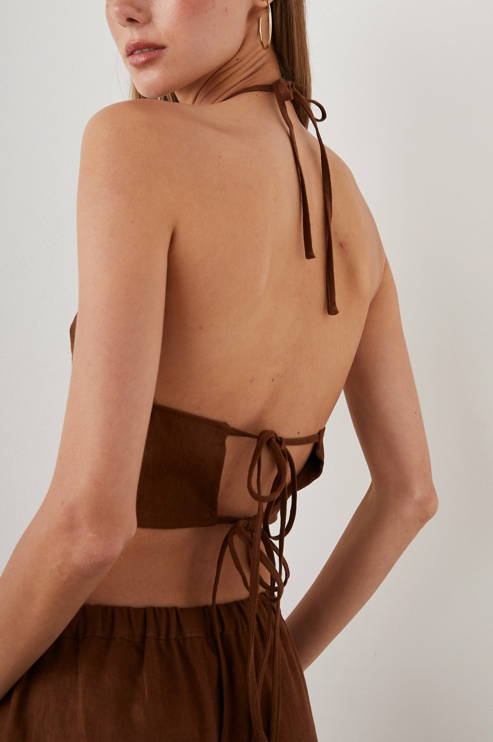 KYRA TOP - CACAO| Rails discount