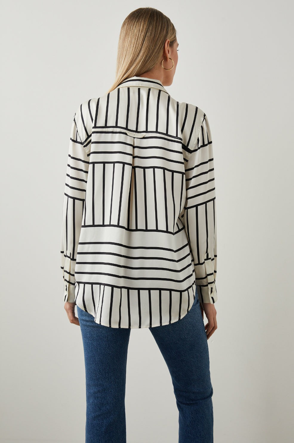 MARA SHIRT - PATCHWORK STRIPE| Rails outlet