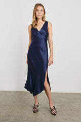 MONIQUE DRESS - NAVY| Rails outlet
