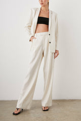 STANTON BLAZER - IVORY PINSTRIPE| Rails for sale