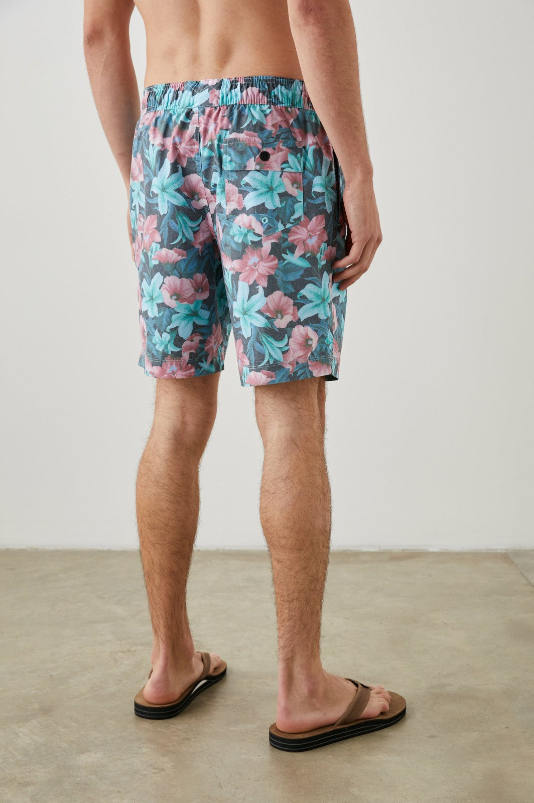 KIAN SWIM SHORT - TROPICALI SHADOW| Rails US