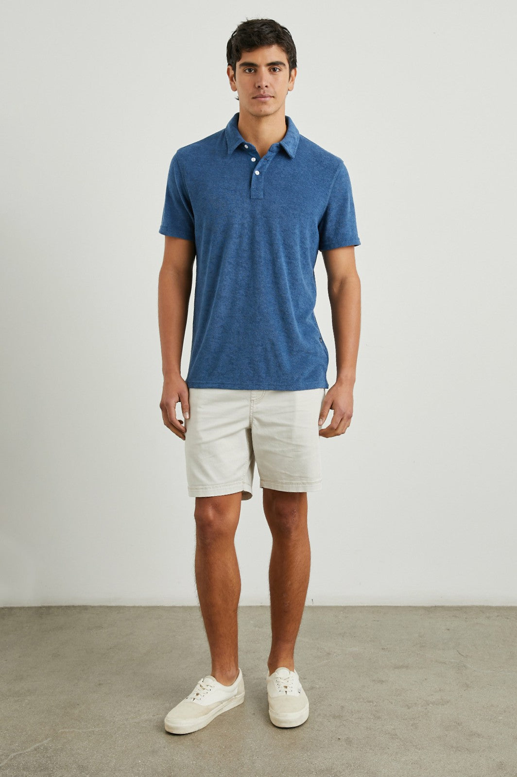 RHEN POLO SHIRT - ENSIGN BLUE| Rails US