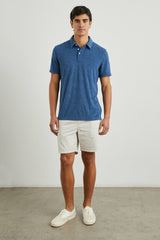 RHEN POLO SHIRT - ENSIGN BLUE| Rails US