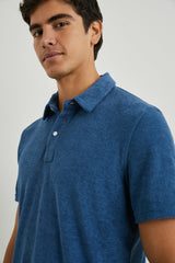 RHEN POLO SHIRT - ENSIGN BLUE| Rails US