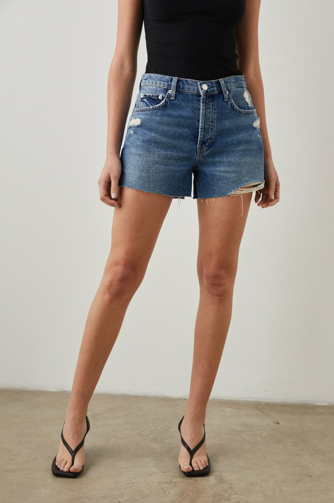 ZUMA SHORT - VINTAGE SAPPHIRE DISTRESS| Rails outlet