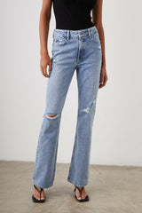 SUNSET SLIM FLARE - BLUEBELL DISTRESS| Rails sale