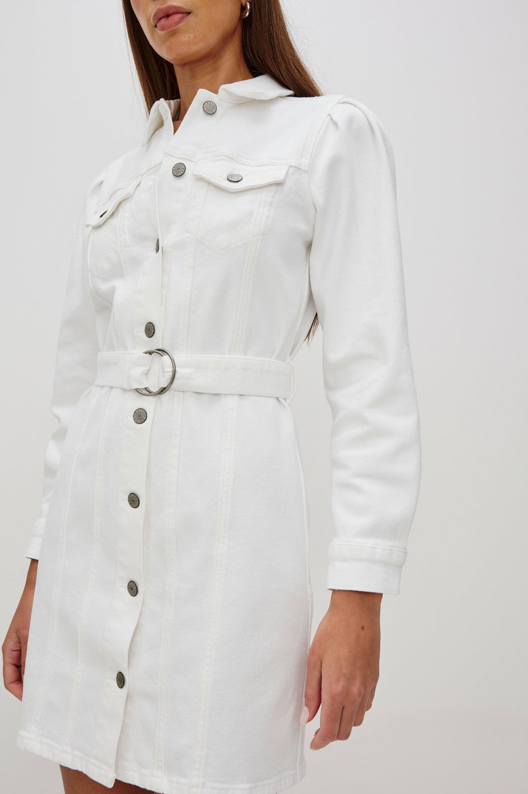 GRIFFITH DRESS - SALT WHITE| Rails online