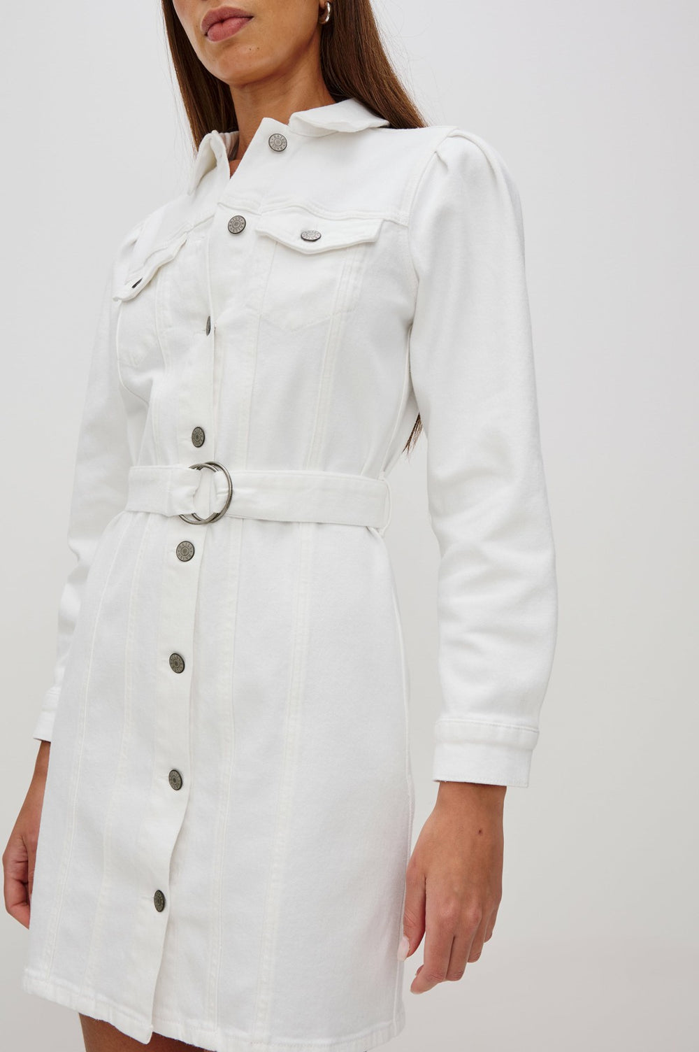 GRIFFITH DRESS - SALT WHITE| Rails online