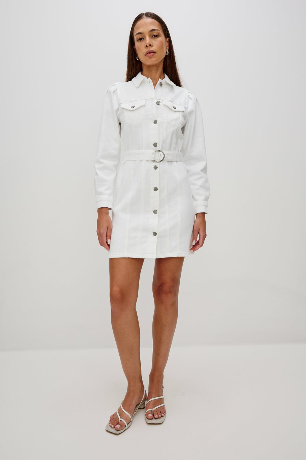 GRIFFITH DRESS - SALT WHITE| Rails online