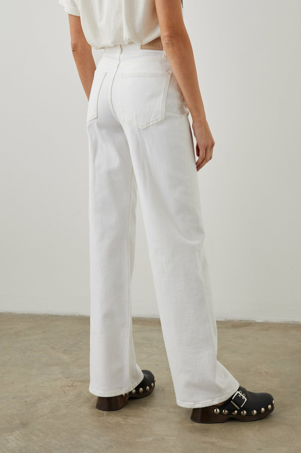 GETTY WIDE LEG - VINTAGE ECRU| Rails online