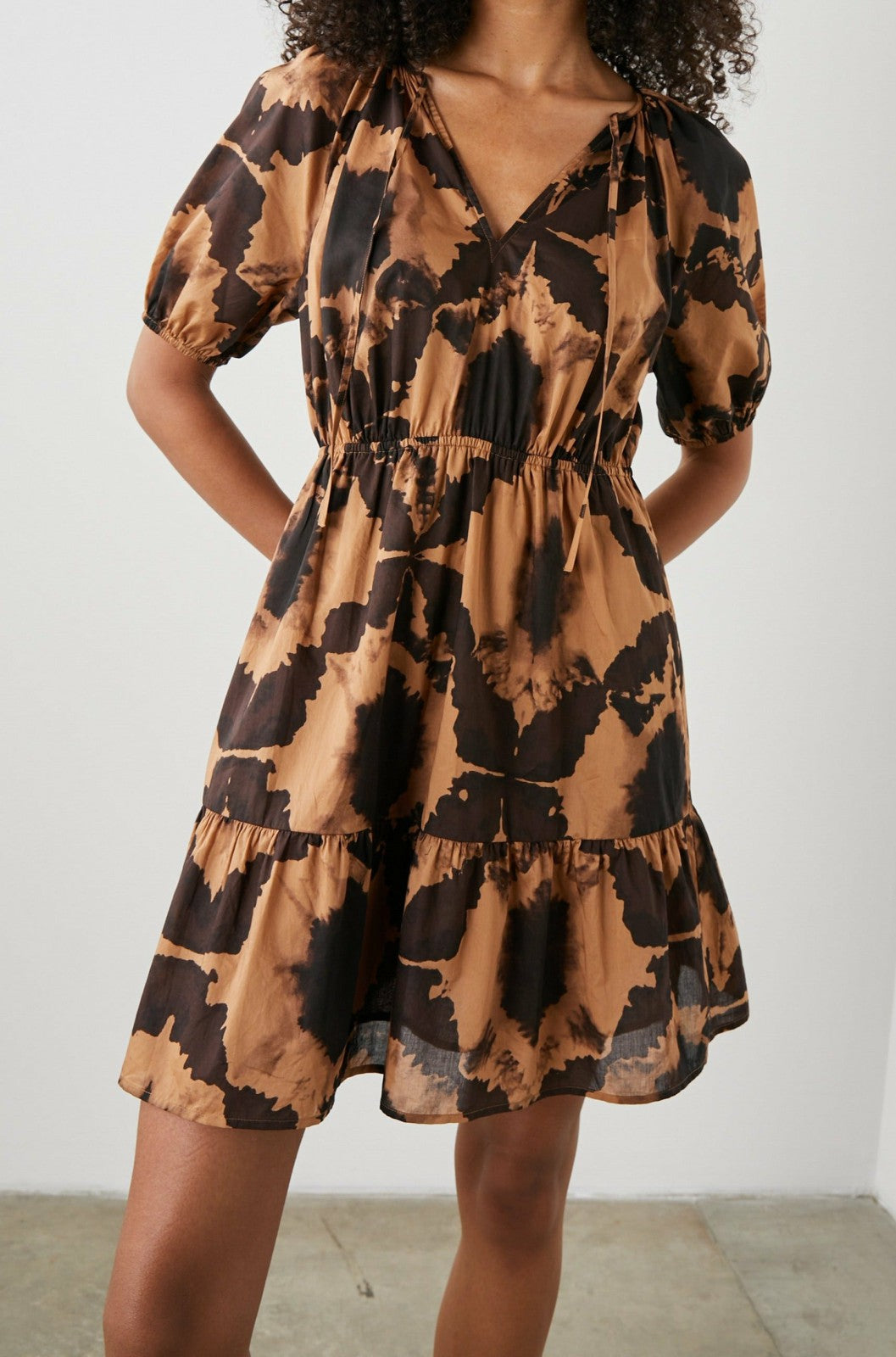 AMABELLA DRESS - TIGERS EYE| Rails discount