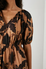 AMABELLA DRESS - TIGERS EYE| Rails discount