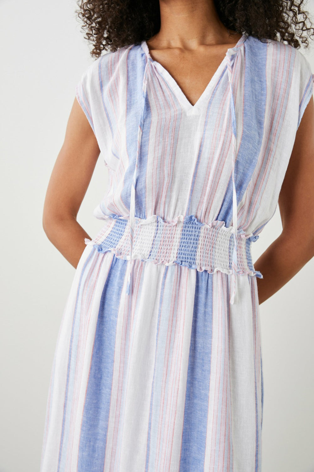 ASHLYN DRESS - MARINI STRIPE| Rails outlet