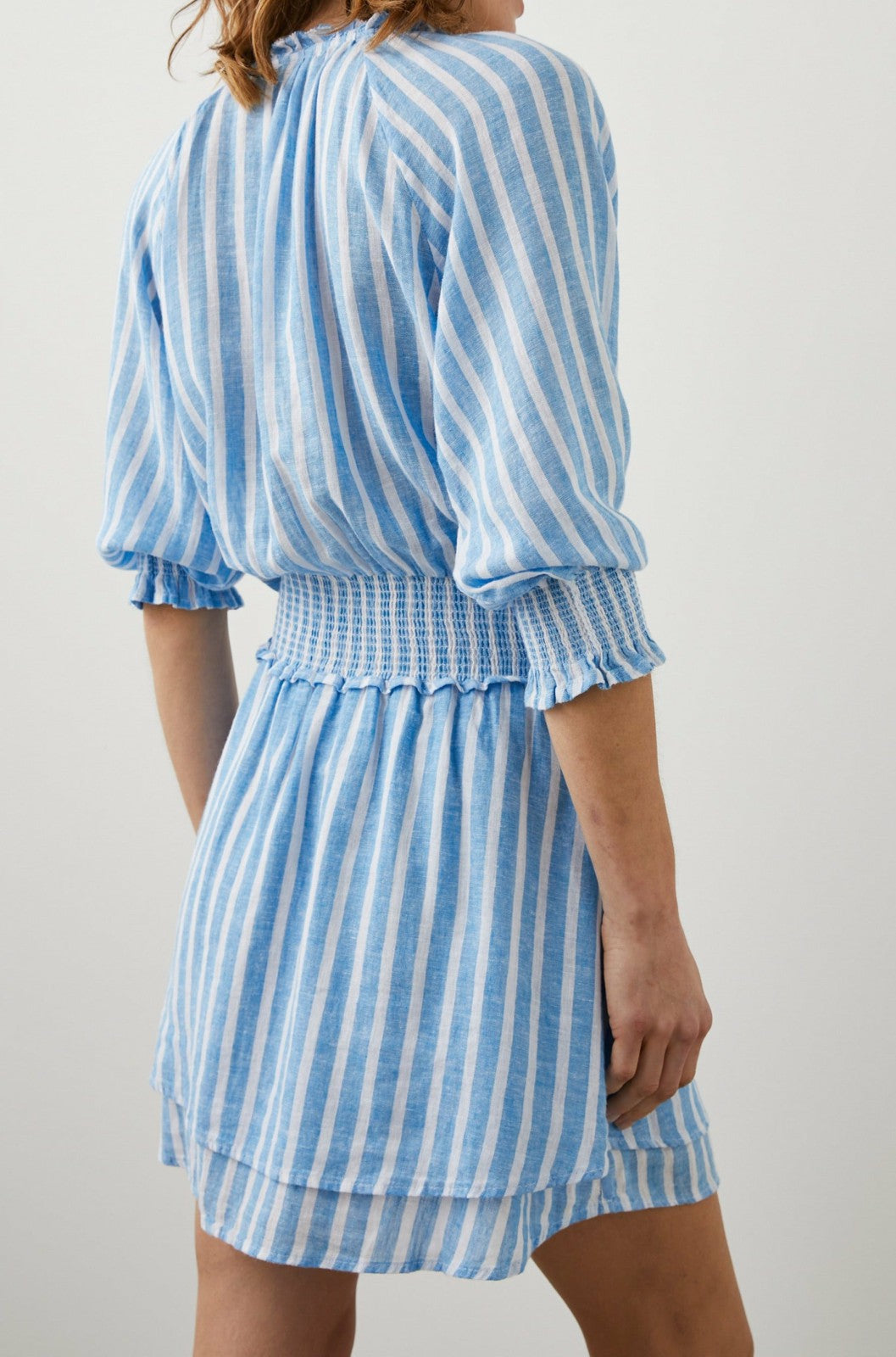 CRYSTAL DRESS - LAKE STRIPE| Rails online