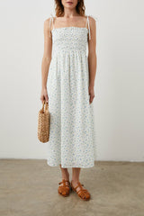 FAITH DRESS - BLUEBELL EYELET| Rails sale