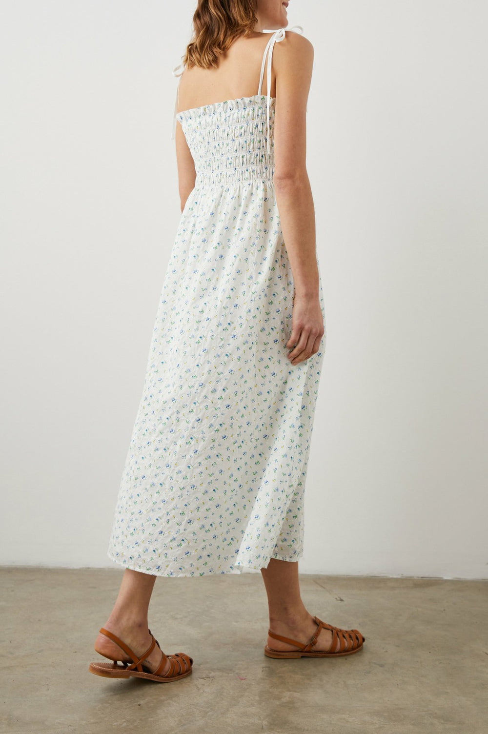 FAITH DRESS - BLUEBELL EYELET| Rails sale