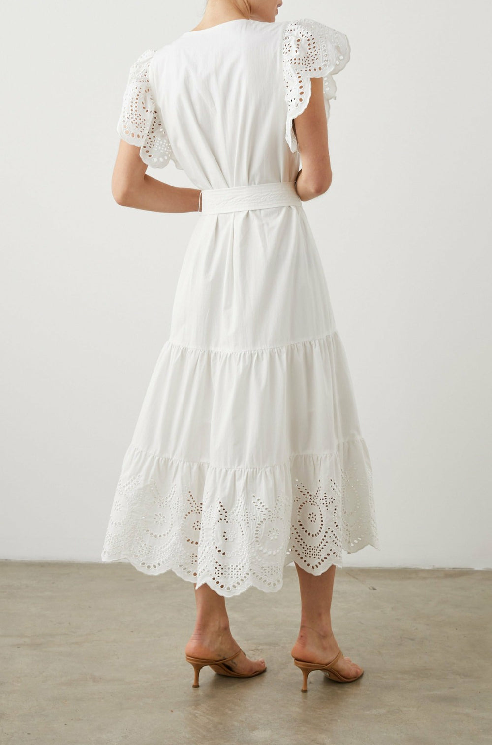GIA DRESS - WHITE| Rails for sale