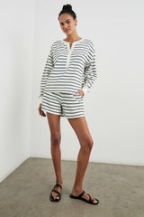 JOAN SWEATSHIRT - SAILOR STRIPE NAVY| Rails US