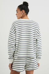 JOAN SWEATSHIRT - SAILOR STRIPE NAVY| Rails US