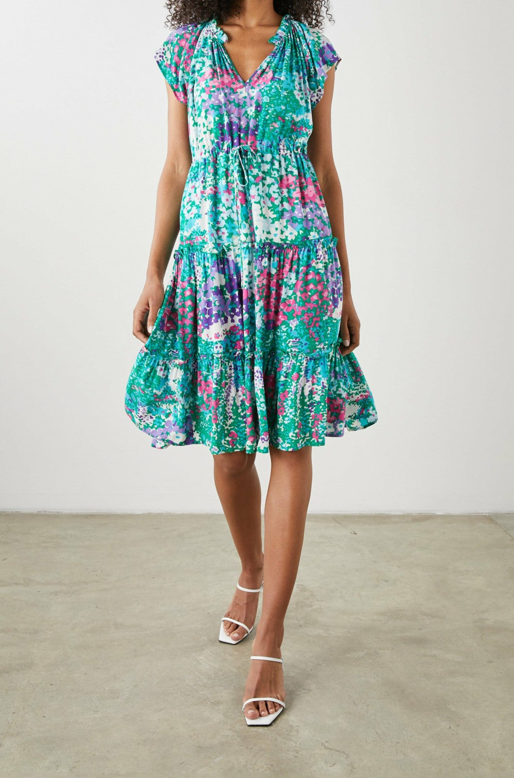 JUNI DRESS - GARDENIA FLORAL| Rails US