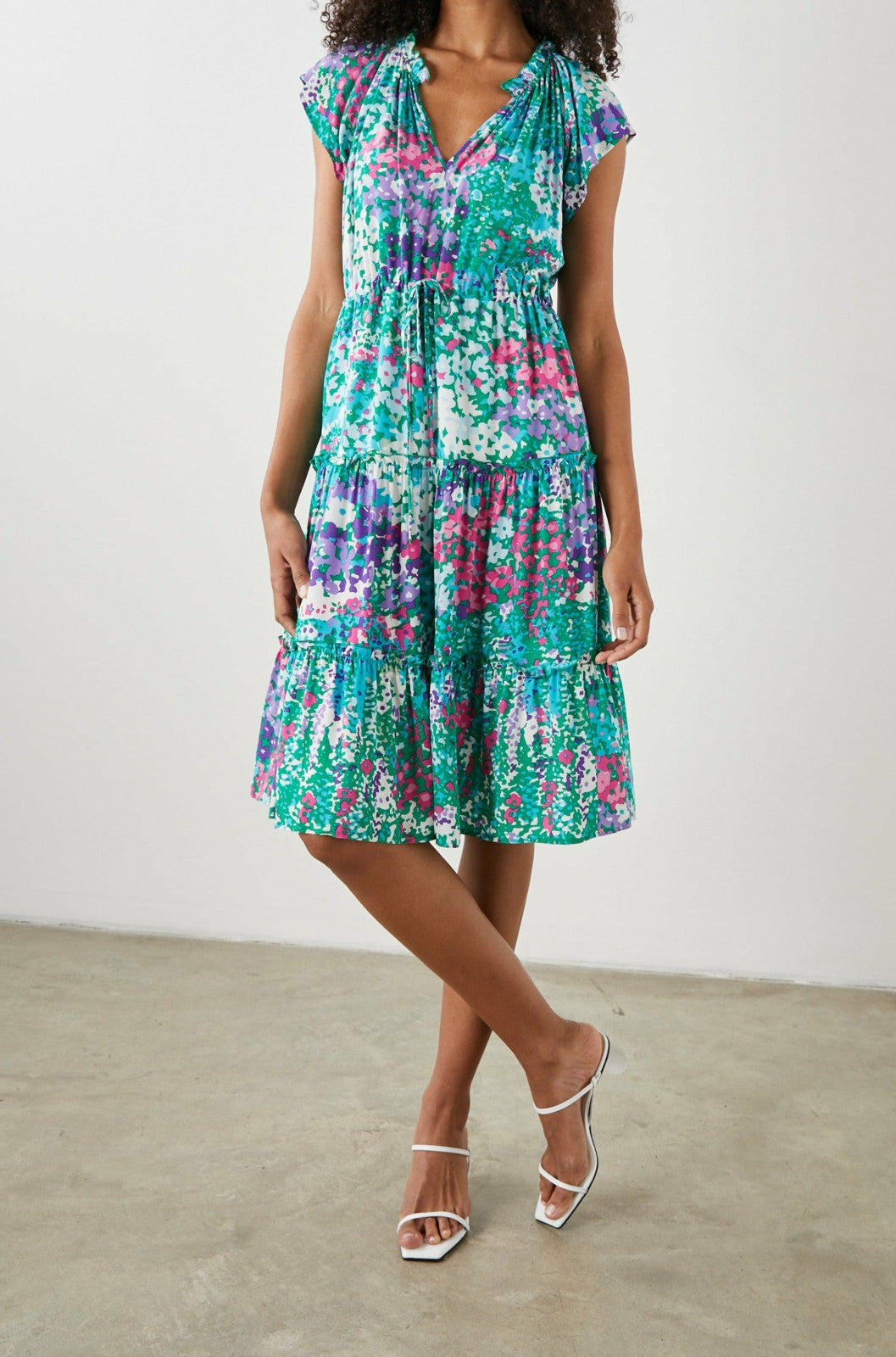 JUNI DRESS - GARDENIA FLORAL| Rails US