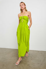 SILVIA DRESS - BANANA LEAF| Rails near me