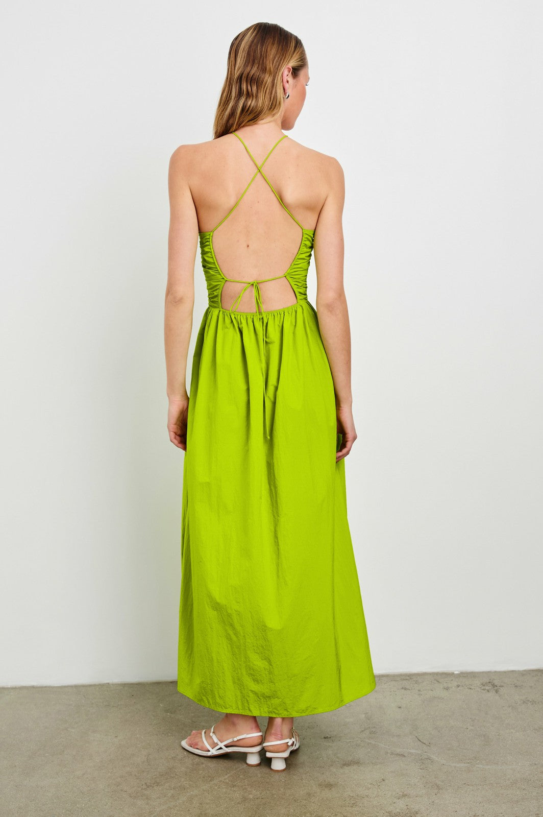 SILVIA DRESS - BANANA LEAF| Rails near me