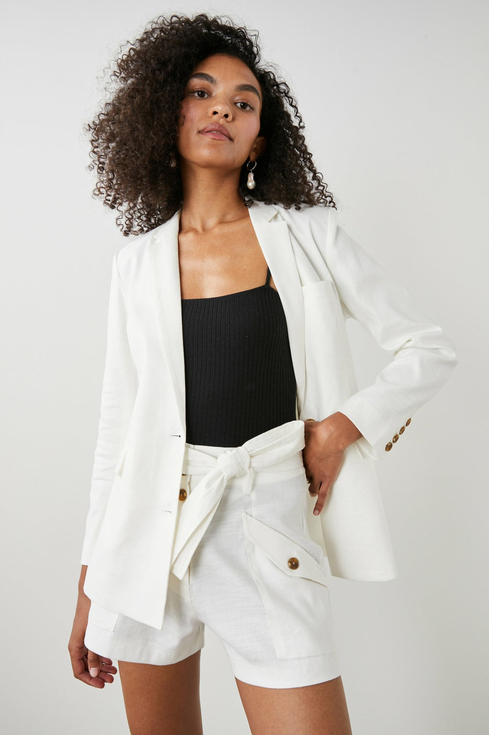 STANTON BLAZER - CREME| Rails online