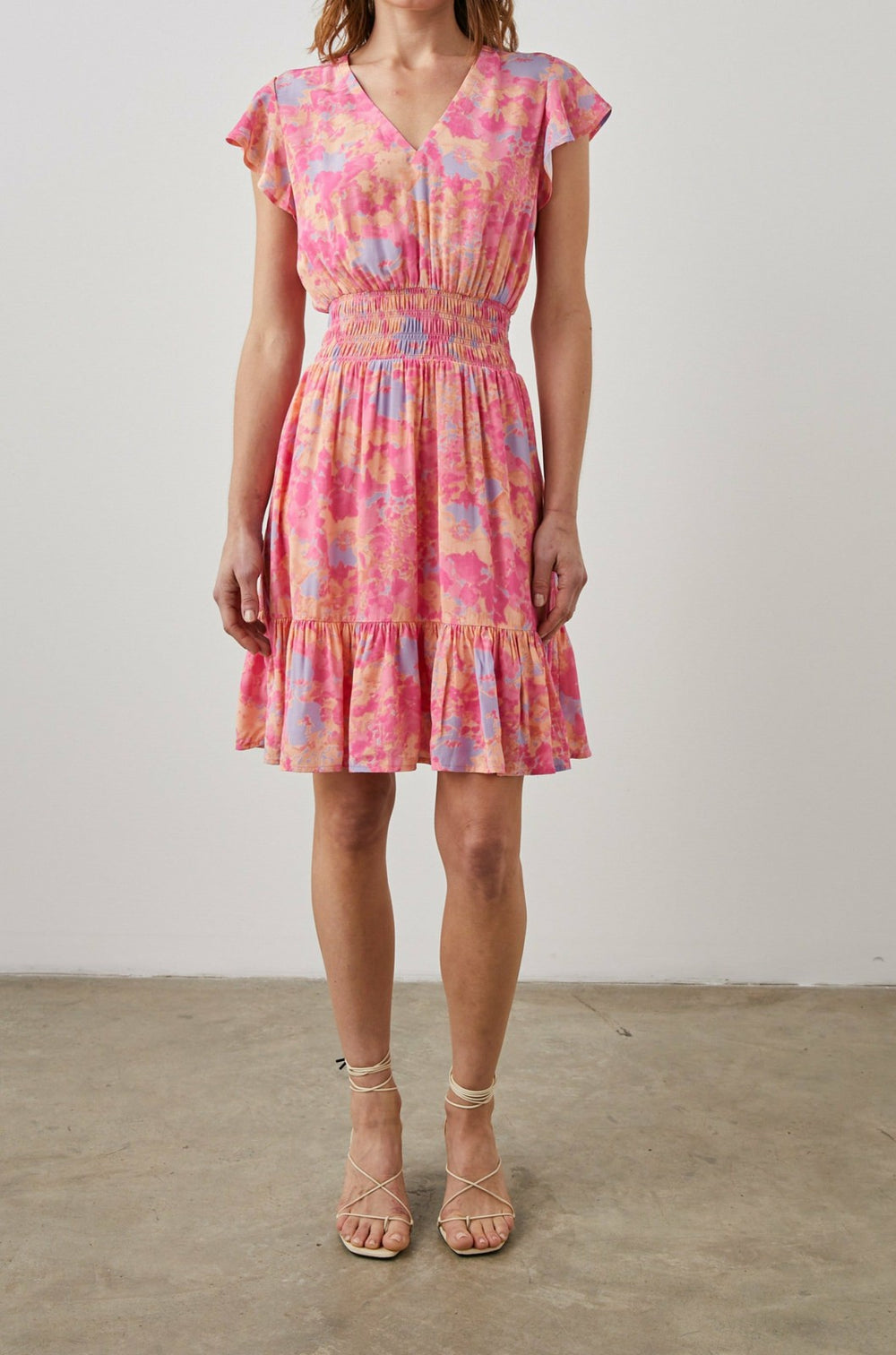 TARA DRESS - PASSION FLOWER| Rails online