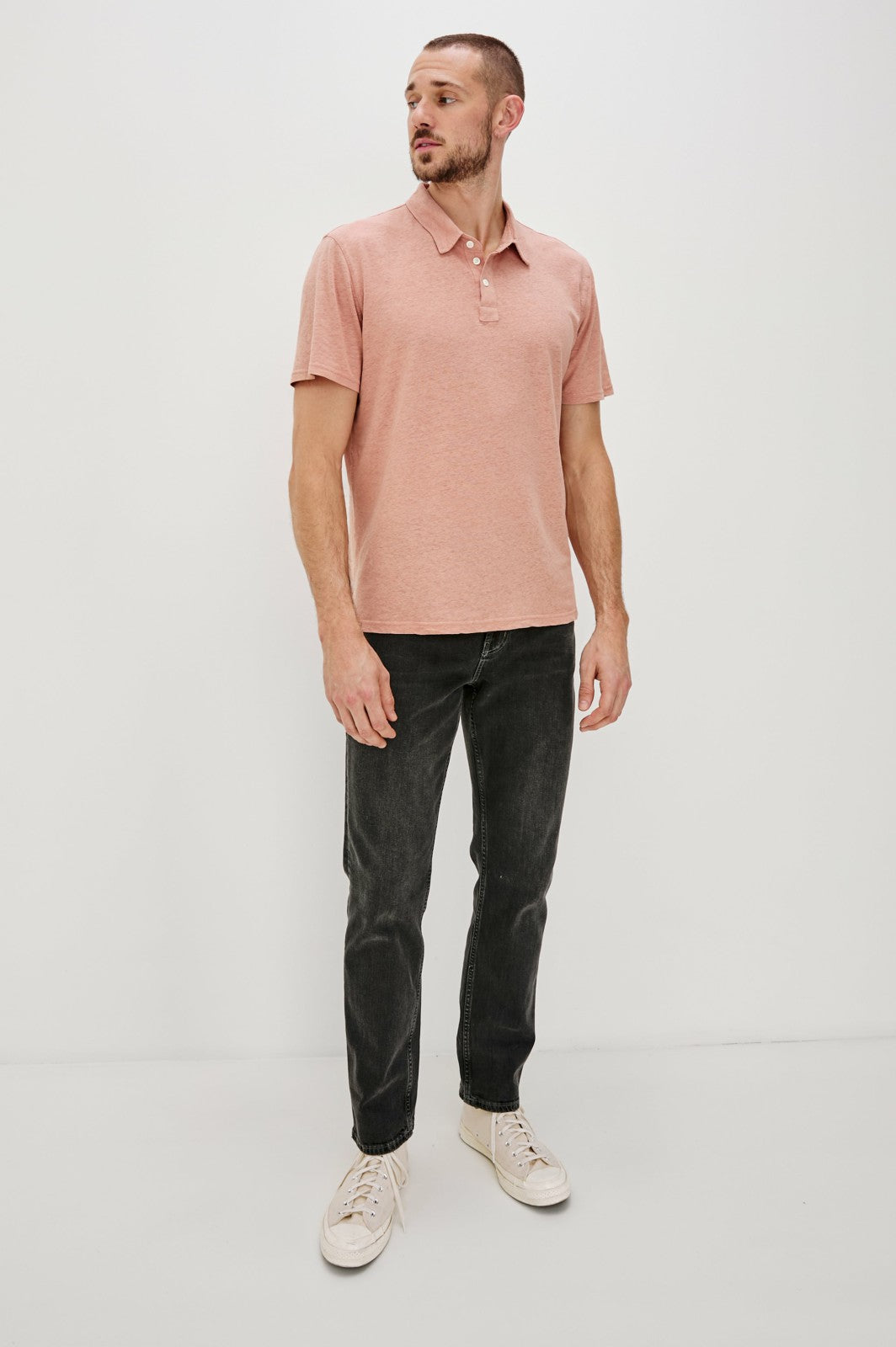 LEVANT POLO SHIRT - FLAMINGO| Rails discount