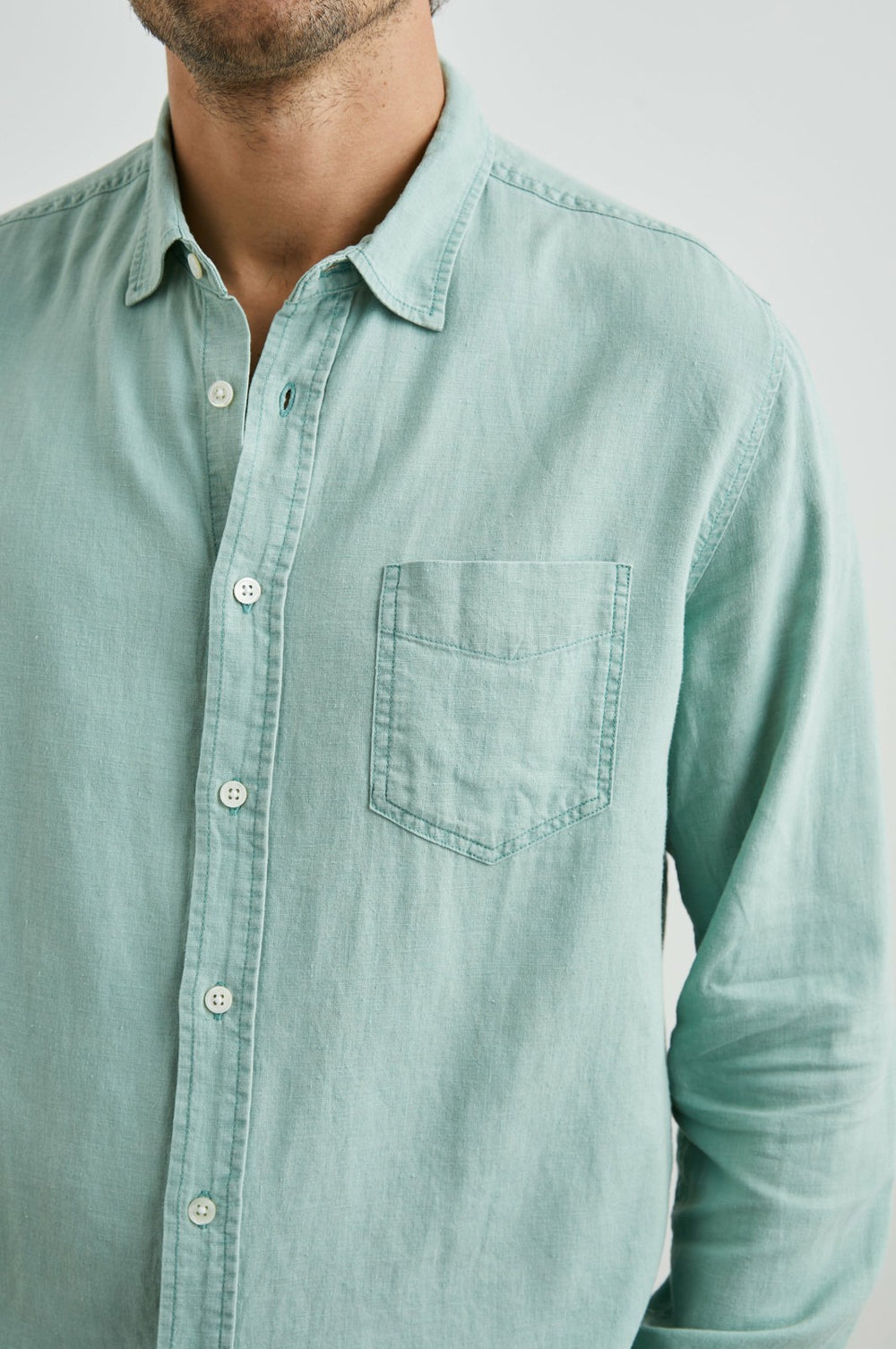 MYKONOS SHIRT - JADE| Rails outlet