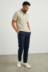 RHEN POLO SHIRT - CHICKPEA| Rails outlet