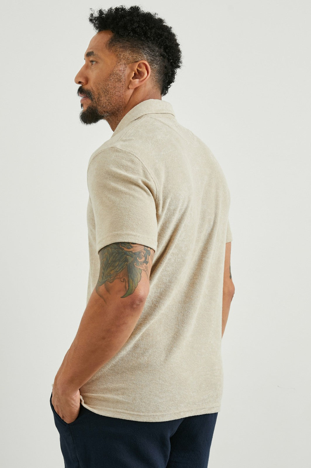 RHEN POLO SHIRT - CHICKPEA| Rails outlet
