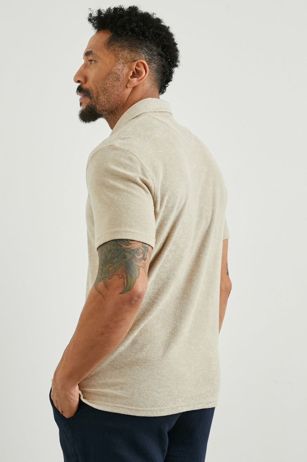RHEN POLO SHIRT - CHICKPEA| Rails outlet