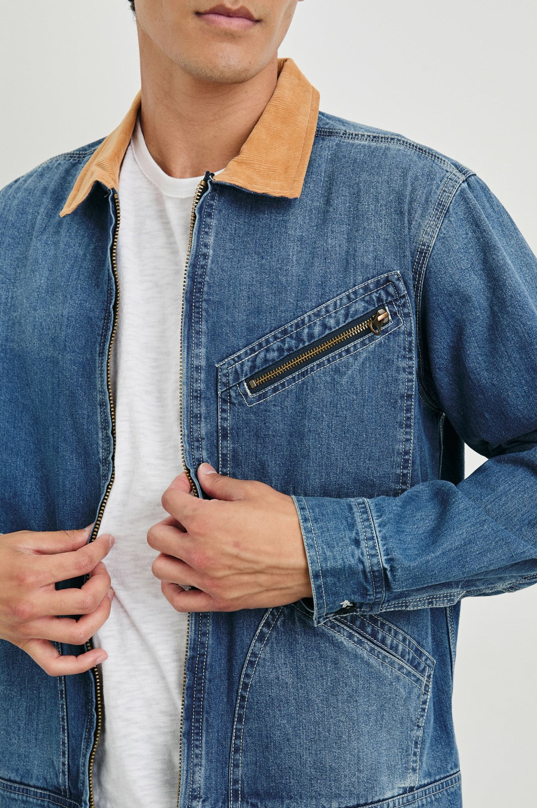 KETTER JACKET - INDIGO PATINA WASH| Rails discount