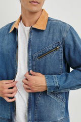 KETTER JACKET - INDIGO PATINA WASH| Rails discount