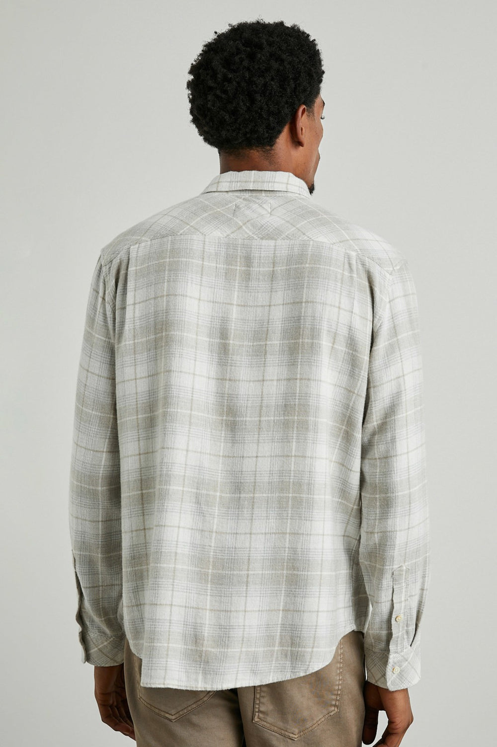 LENNOX SHIRT - WHEAT DOVE MELANGE| Rails near me