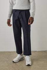 MARCELLUS PANT - NAVY CHARCOAL PIN STRIPE| Rails online