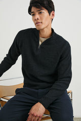 STARK QUARTER ZIP - CAST IRON| Rails sale