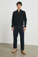 STARK QUARTER ZIP - CAST IRON| Rails sale