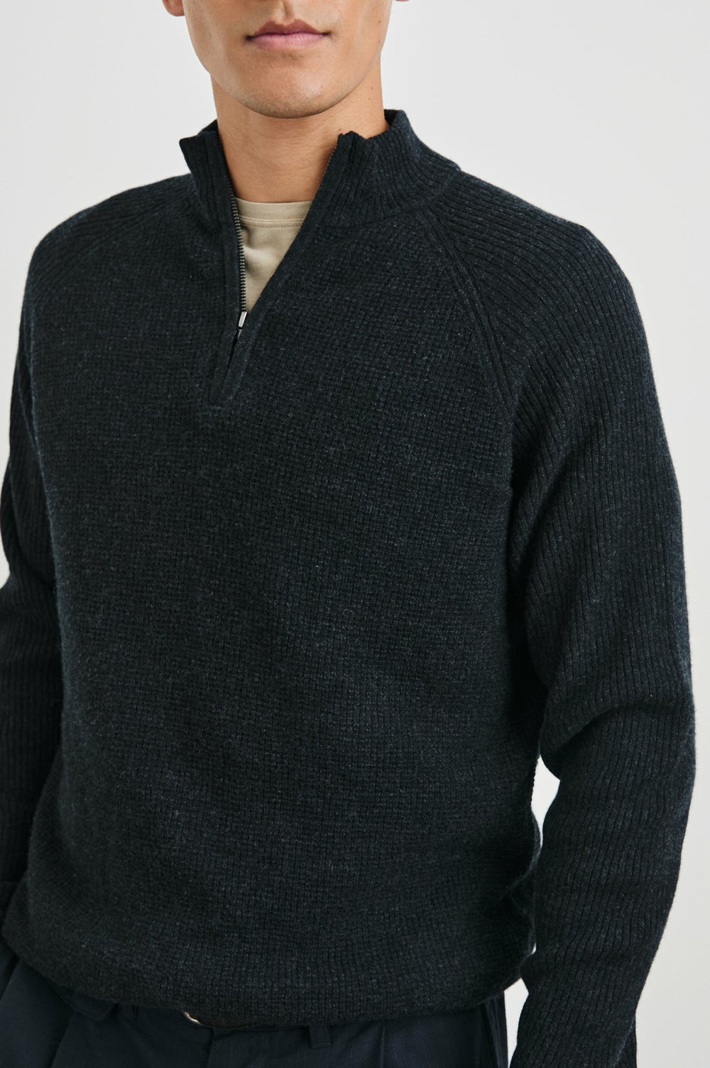 STARK QUARTER ZIP - CAST IRON| Rails sale