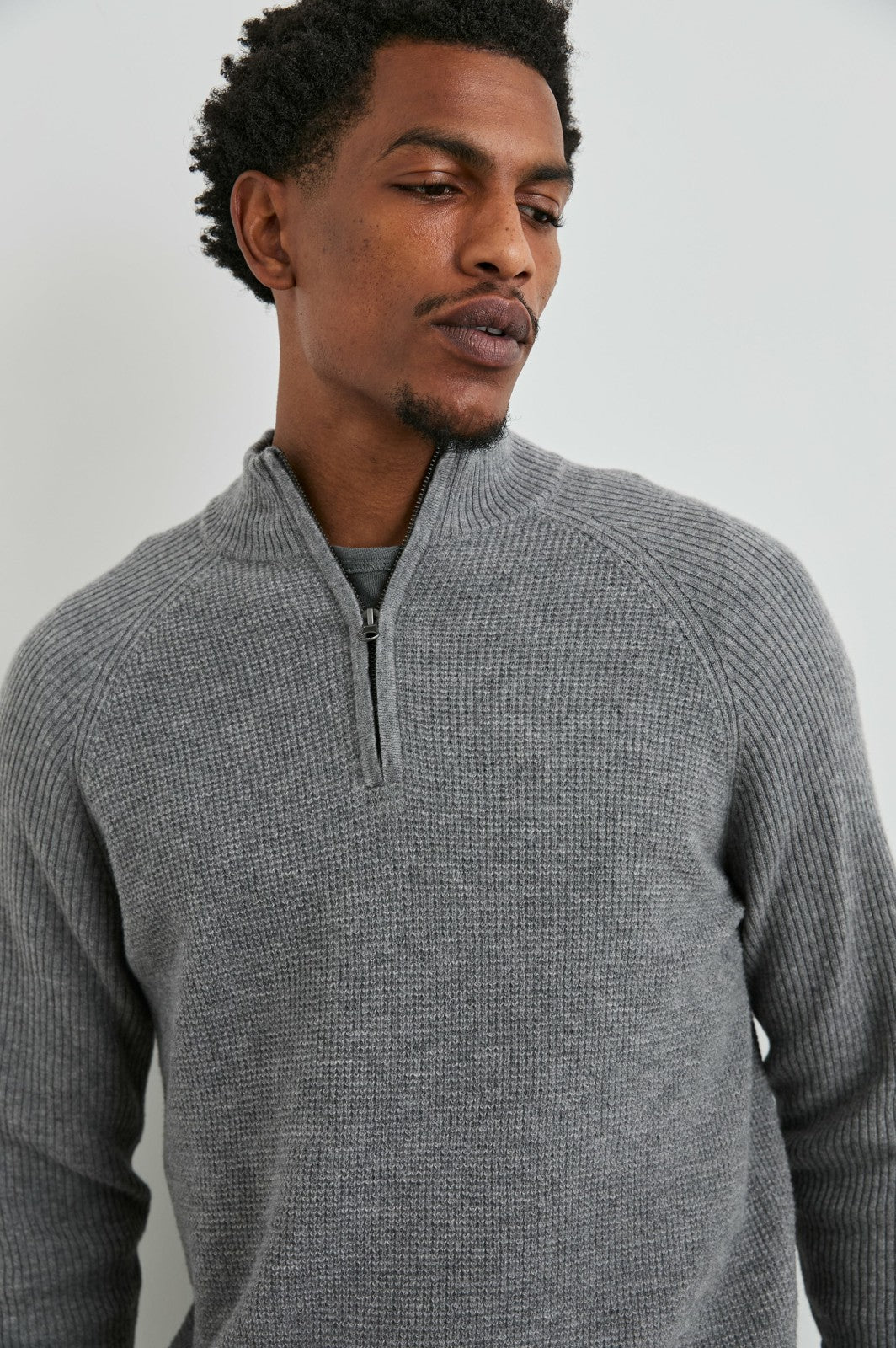 STARK QUARTER ZIP - FINCH| Rails for sale