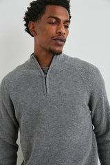 STARK QUARTER ZIP - FINCH| Rails for sale