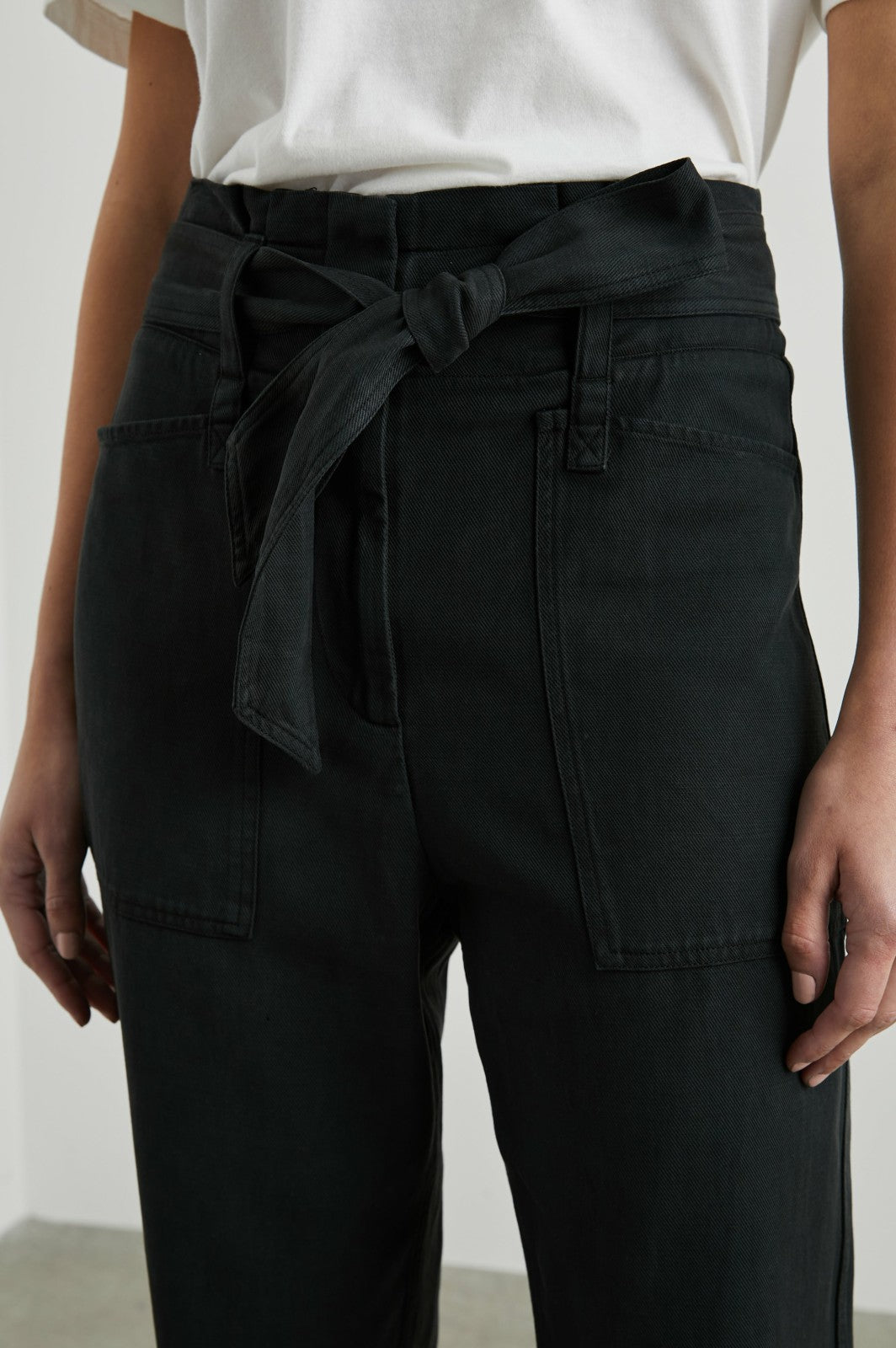ACHILLES PANT - WASHED BLACK| Rails discount