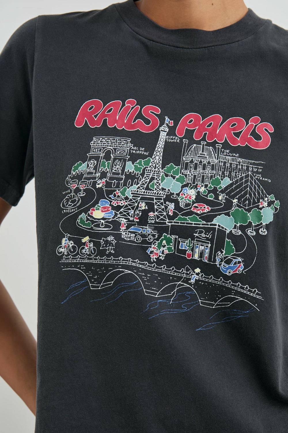 BOYFRIEND T-SHIRT - RAILS PARIS| Rails for sale