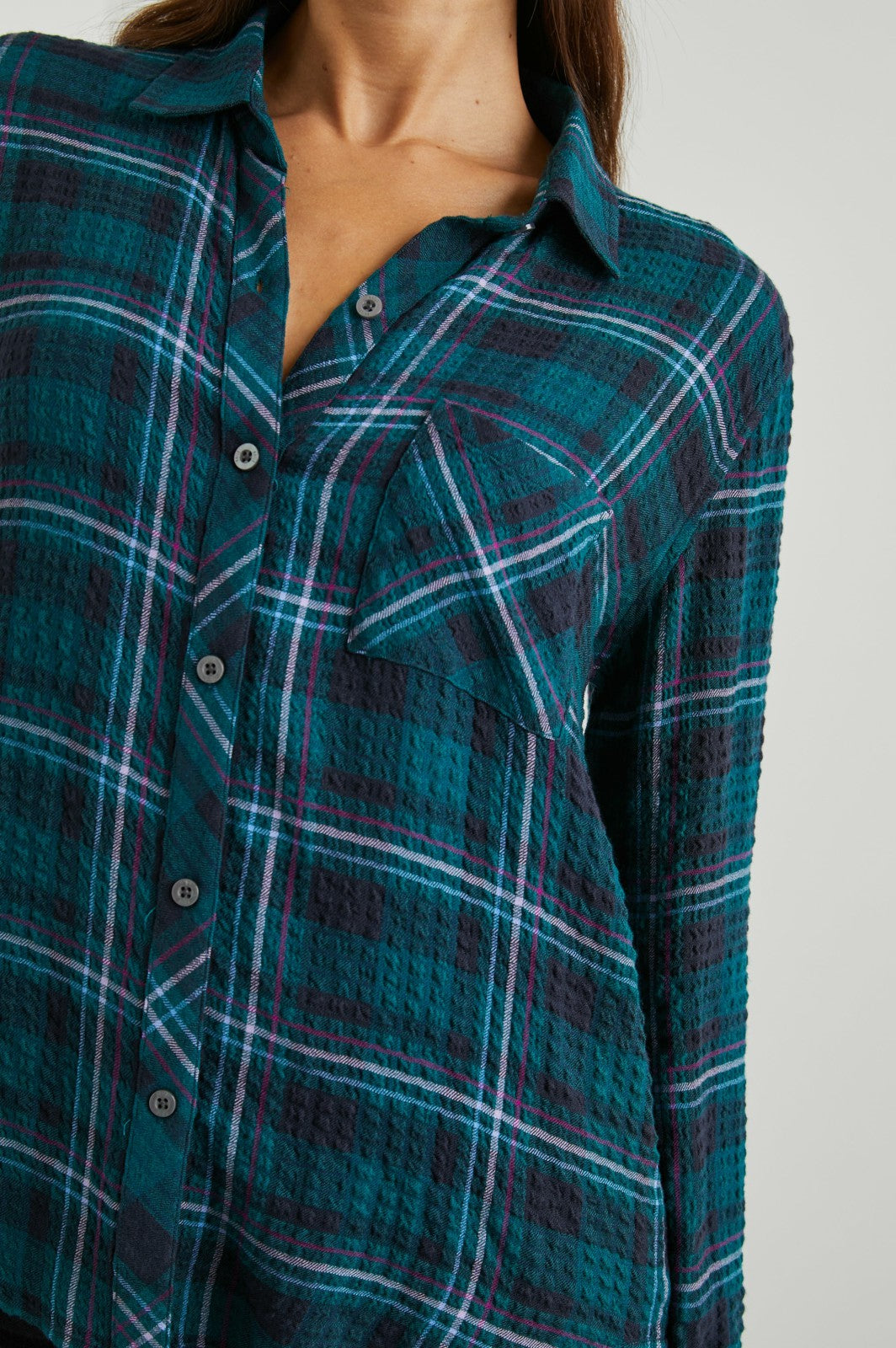 BRADY SHIRT - PINE FUCHSIA| Rails for sale