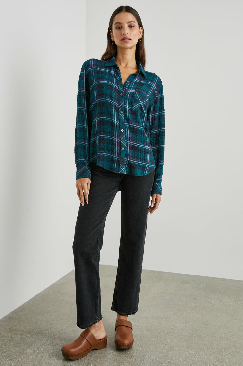 BRADY SHIRT - PINE FUCHSIA| Rails for sale