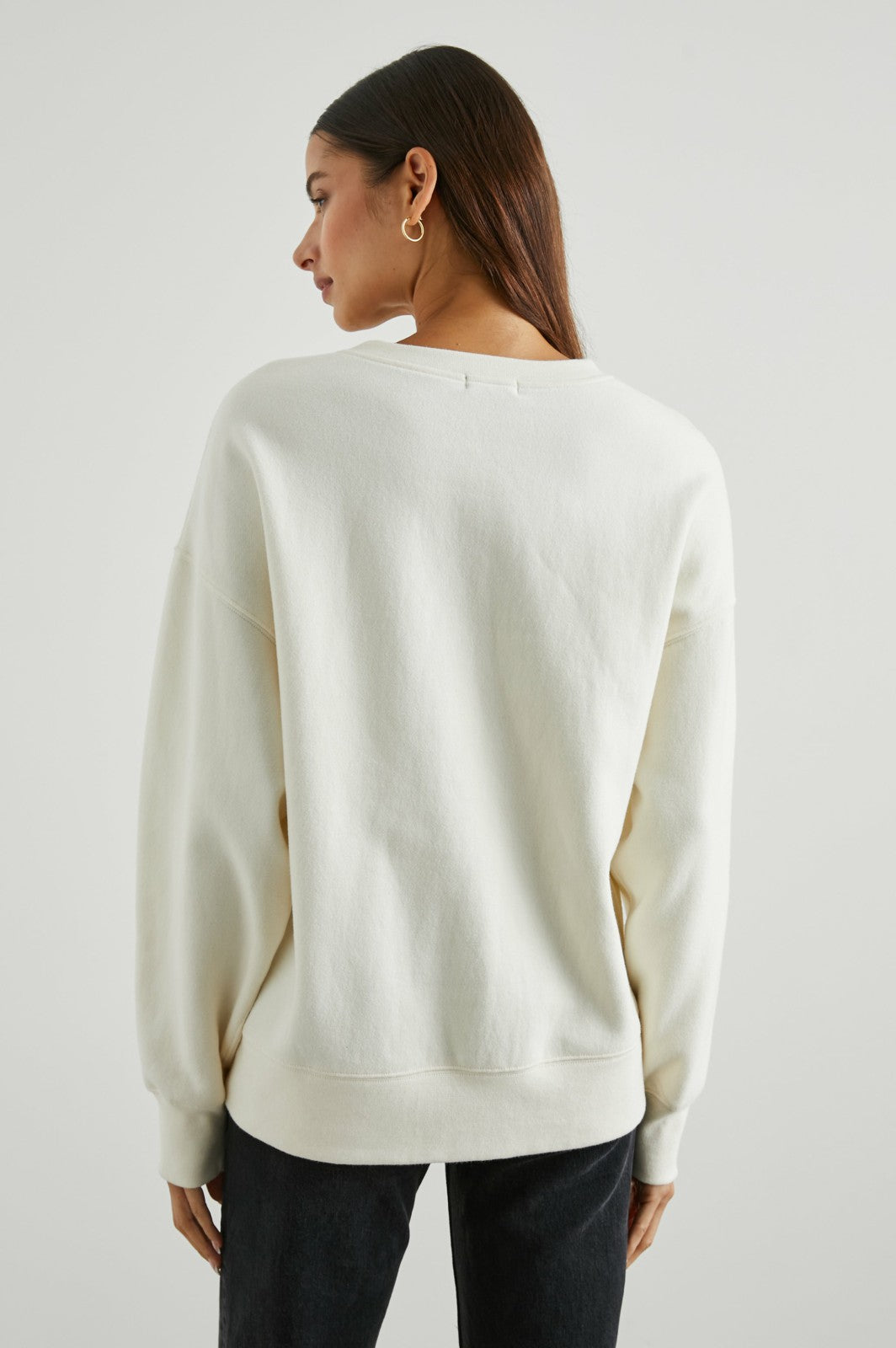 COSMIC COUNTRY CLUB SWEATSHIRT - WINTER WHITE| Rails US