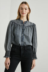 DAPHNE SHIRT - INK WASH| Rails for sale